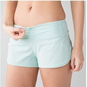 Lululemon Mint Moment Speed Up Low-Rise Lined Shorts 2.5”